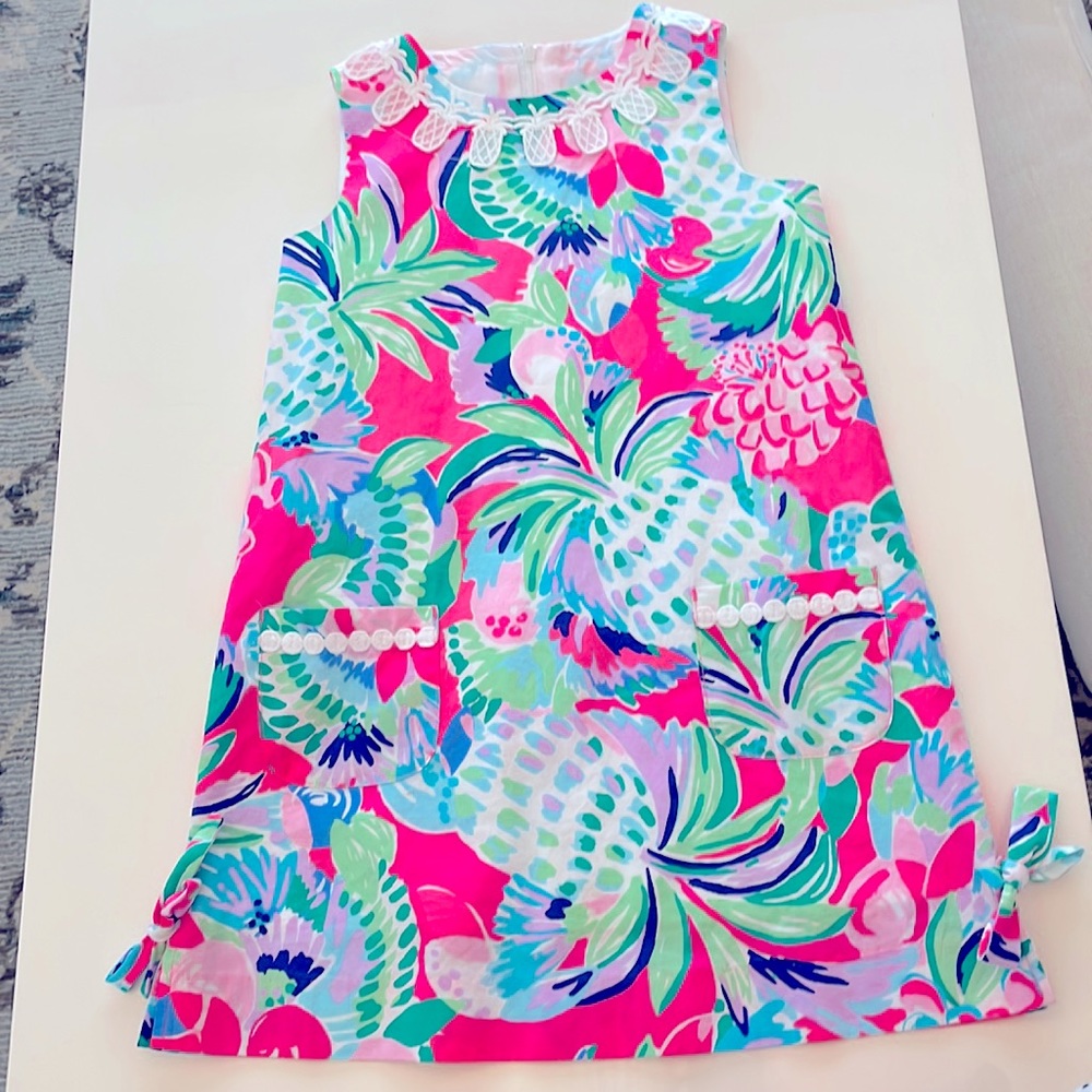 Lilly Pulitzer - Girls Little Lilly Knit Shift Dress size 6